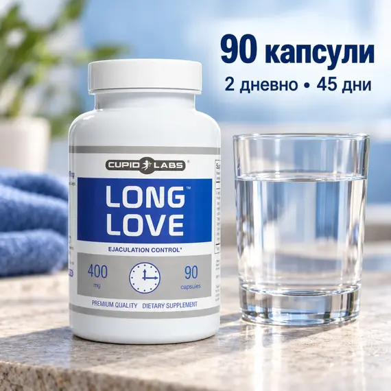 Long Love 90 капсули с чаша вода за ежедневен прием