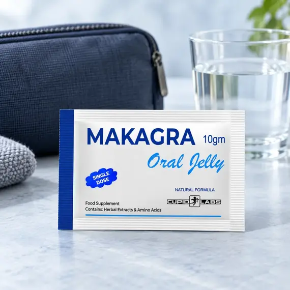 Желе за мощна ерекция MAKAGRA  Oral Jellyснимка 9