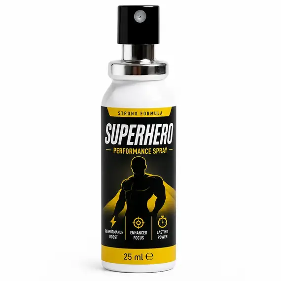 Superhero Performance Spray повече контрол, по-дълго удоволствие