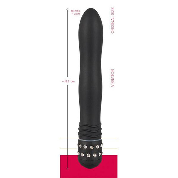 ПРОМО!!! G-spot вибратор Dream Diamond Black  Класически вибратори ПРОМО!!! G-spot вибратор Dream Diamond Black  Класически вибратори