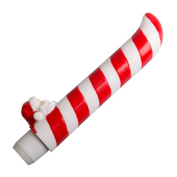 Вибратор Christmas Candy Cane + Подарък  Вибро-стимулатори Вибратор Christmas Candy Cane + Подарък  Вибро-стимулатори