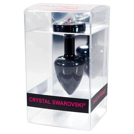 Анален разширител ANNI Round с бял камък Swarovski  Анални разширители