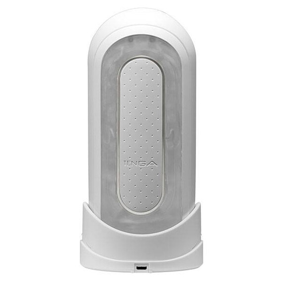 Мастурбатор с вибрация Tenga Flip Zero Electronic White  Мастурбатори