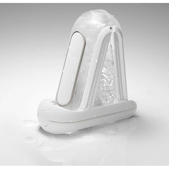 Мастурбатор с вибрация Tenga Flip Zero Electronic White  Мастурбатори
