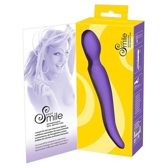 Луксозен вибратор със зарядно Dual Motor Vibe Sweet Smile  G-Spot вибратори