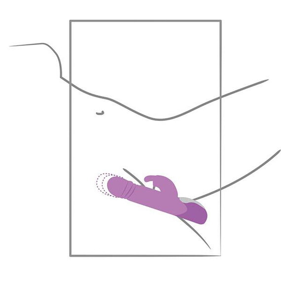 Hi-tech вибратор Push Vibrator Sweet Smile  Hi-Tech вибратори