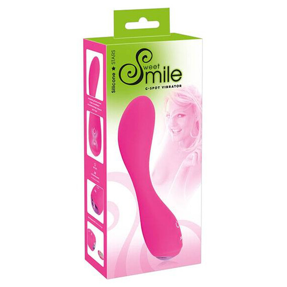 G-spot вибратор в розово Sweet Smile  G-Spot вибратори G-spot вибратор в розово Sweet Smile  G-Spot вибратори