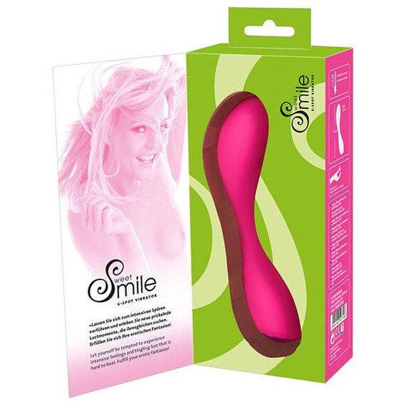 G-spot вибратор в розово Sweet Smile  G-Spot вибратори G-spot вибратор в розово Sweet Smile  G-Spot вибратори