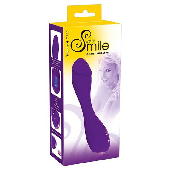 G-spot вибратор в лилаво Sweet Smile  G-Spot вибратори