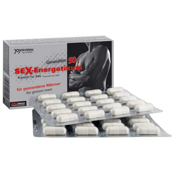 Sex-Energetikum 40 Капсули за мъже над 50г  Ерекция секс стимуланти