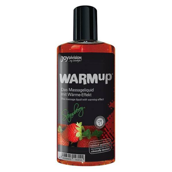 Масажно олио Warm-up Ягода  Лубриканти