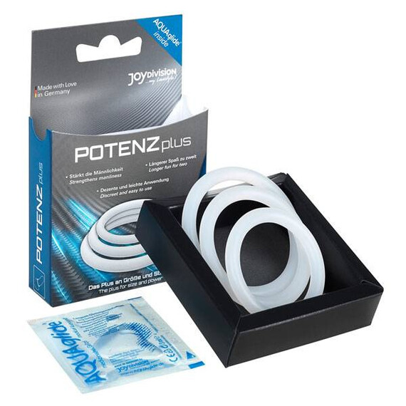 Пенис рингове POTENZplus 3бр  Пенис Пристегачи