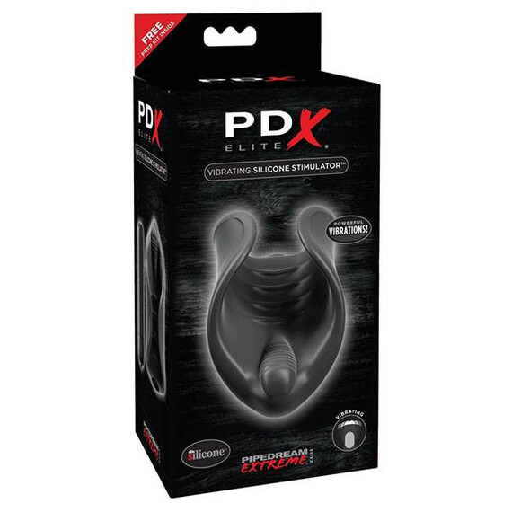 Вибромастурбатор PDX Elite Vibrating Silicone Stimulator  Мастурбатори