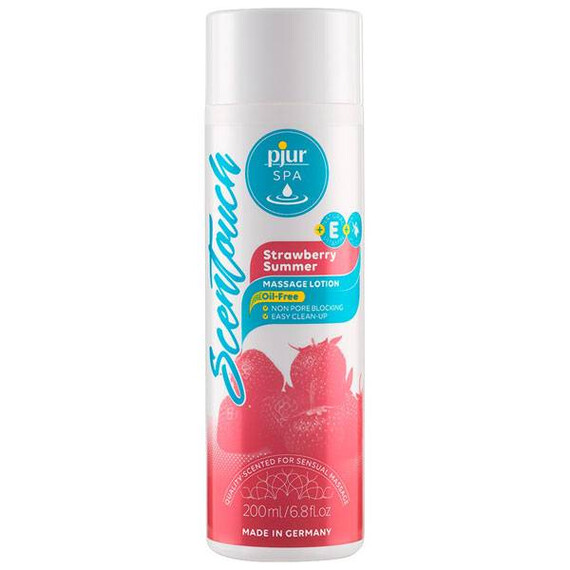 Масажен лосион Ягода Pjur SPA ScenTouch 200мл  Масажни олиа