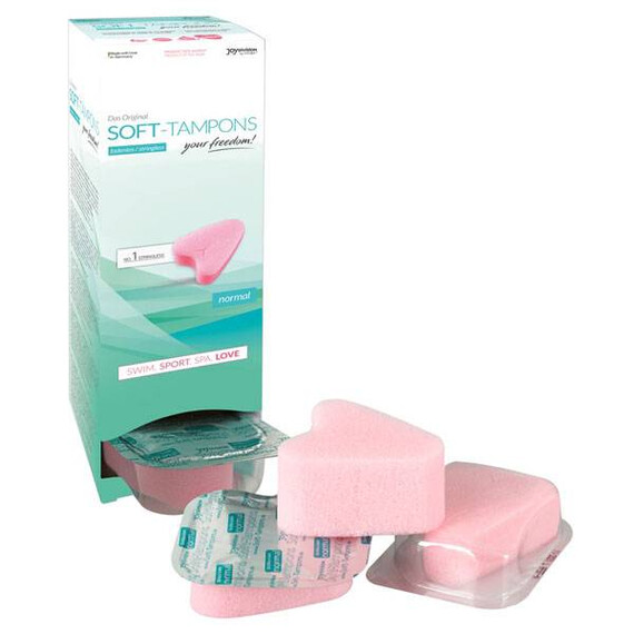 Тампони Soft Tampons 10бр  Секс козметика