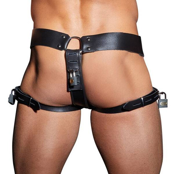 Кожени БДСМ прашки за мъже Zado  БДСМ Бельо