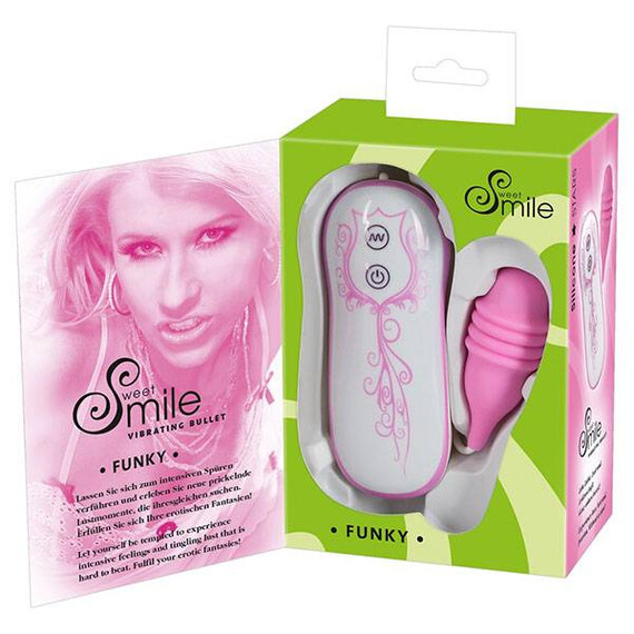 Вибриращ булит Sweet Smile Funky  Вибро-стимулатори