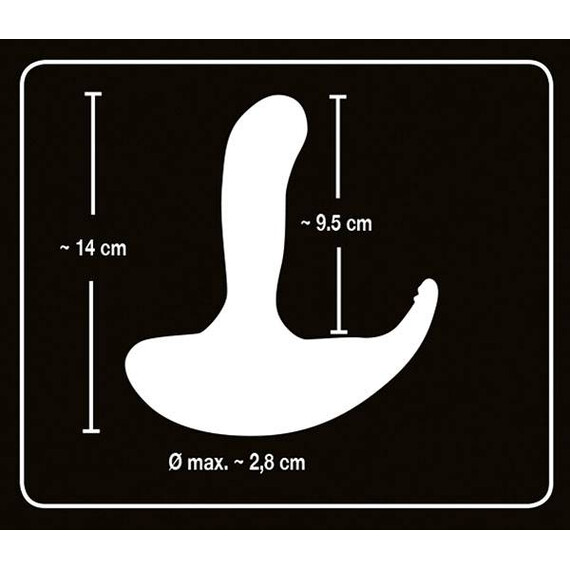 Простатен масажор с вибрация Knocking Plug  Простатни масажори Простатен масажор с вибрация Knocking Plug  Простатни масажори