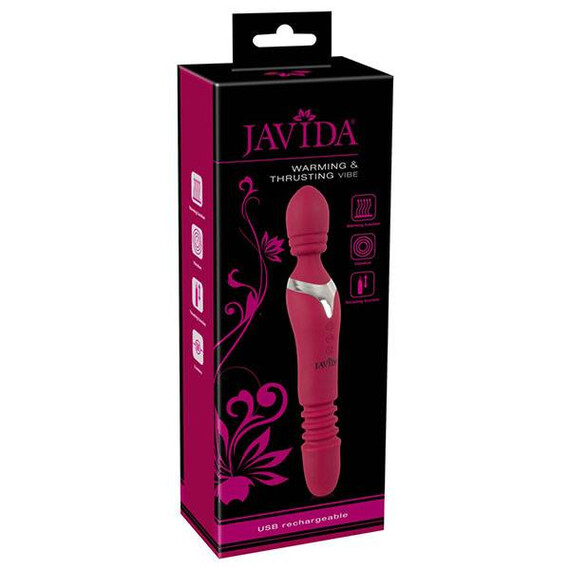 Затоплящ се вибратор Javida Warming&Thrusting  Луксозни вибратори Затоплящ се вибратор Javida Warming&Thrusting  Луксозни вибратори