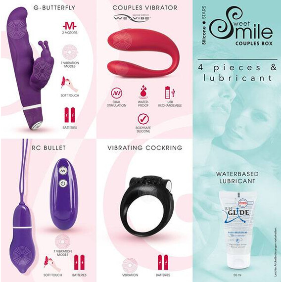 Подаръчна кутия за двойки Sweet Smile Couples Box  Подарък за Жена