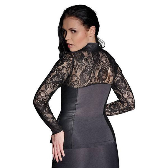 Яке от естествена кожа Zado  БДСМ Бельо