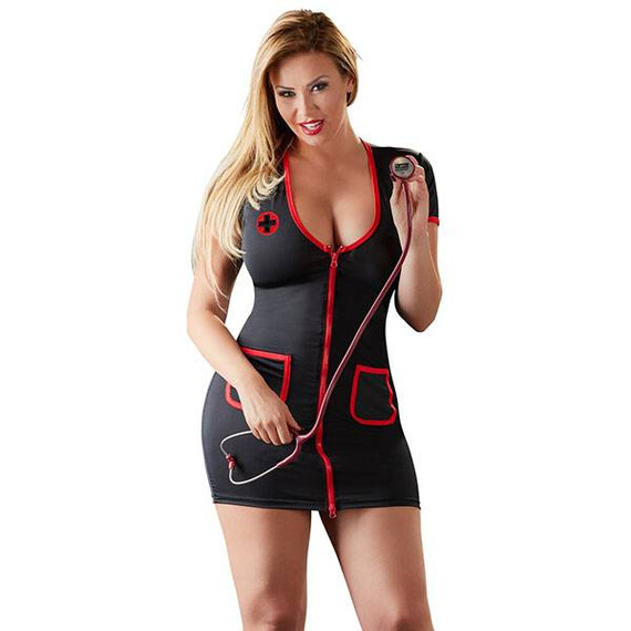 Рокля Медицинска сестра Plus Size  Секси костюми Рокля Медицинска сестра Plus Size  Секси костюми
