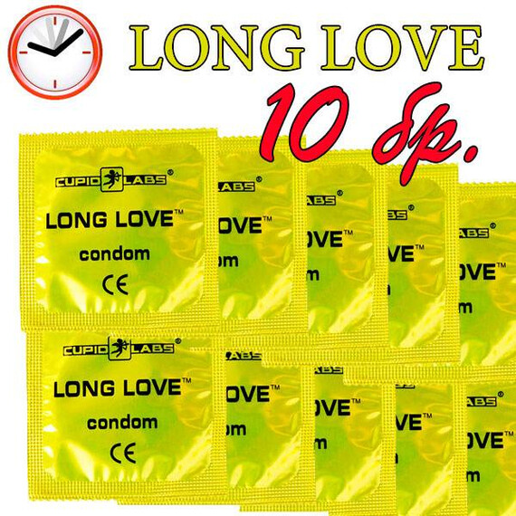 Презервативи Long Love 10бр.  Презервативи