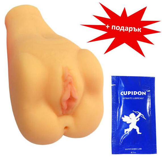 Мастурбатор вагина Eva's Pussy + подарък лубрикант  Вагини